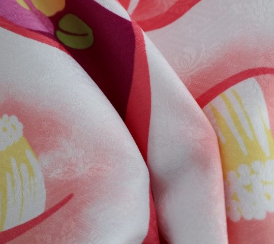 卒業式袴レンタルNo.703[CouCouMemoire]紫・ピンク椿